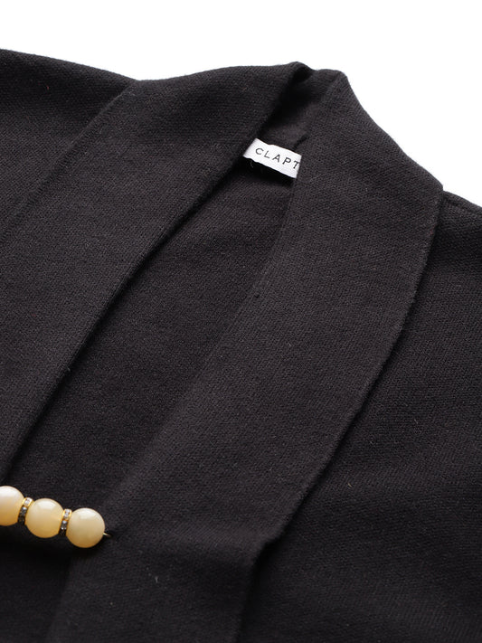 Women Knitted Long Shrug