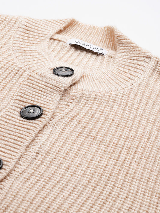 Women Knitted Cropped Cardigan