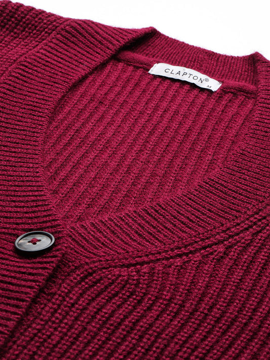 Women Knitted Cropped Cardigan Sweater