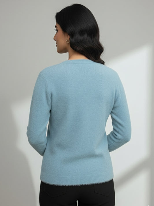 Hair Wool Winter Women's Cardigans