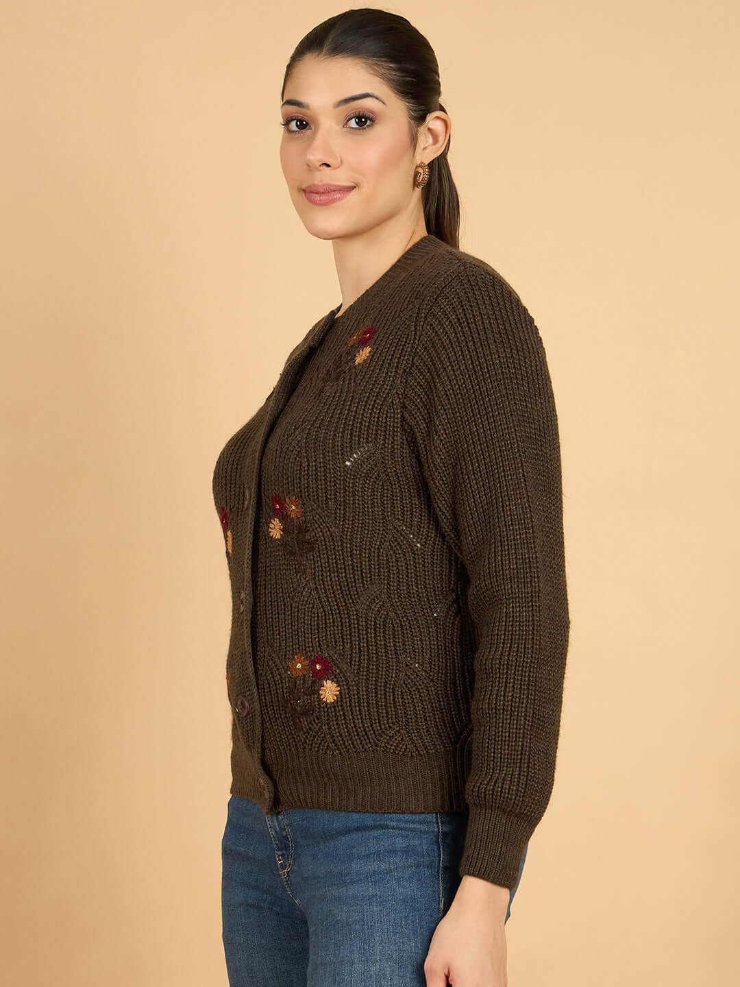 Woolen Cardigan for Womens