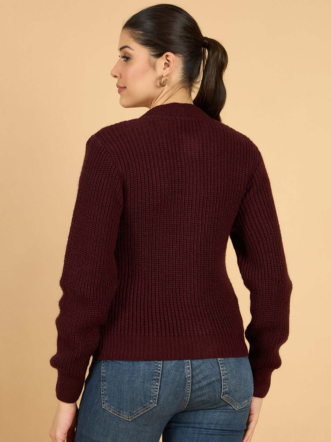Woolen Cardigan for Womens