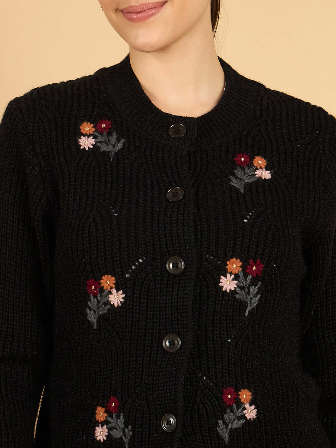 Woolen Cardigan for Womens
