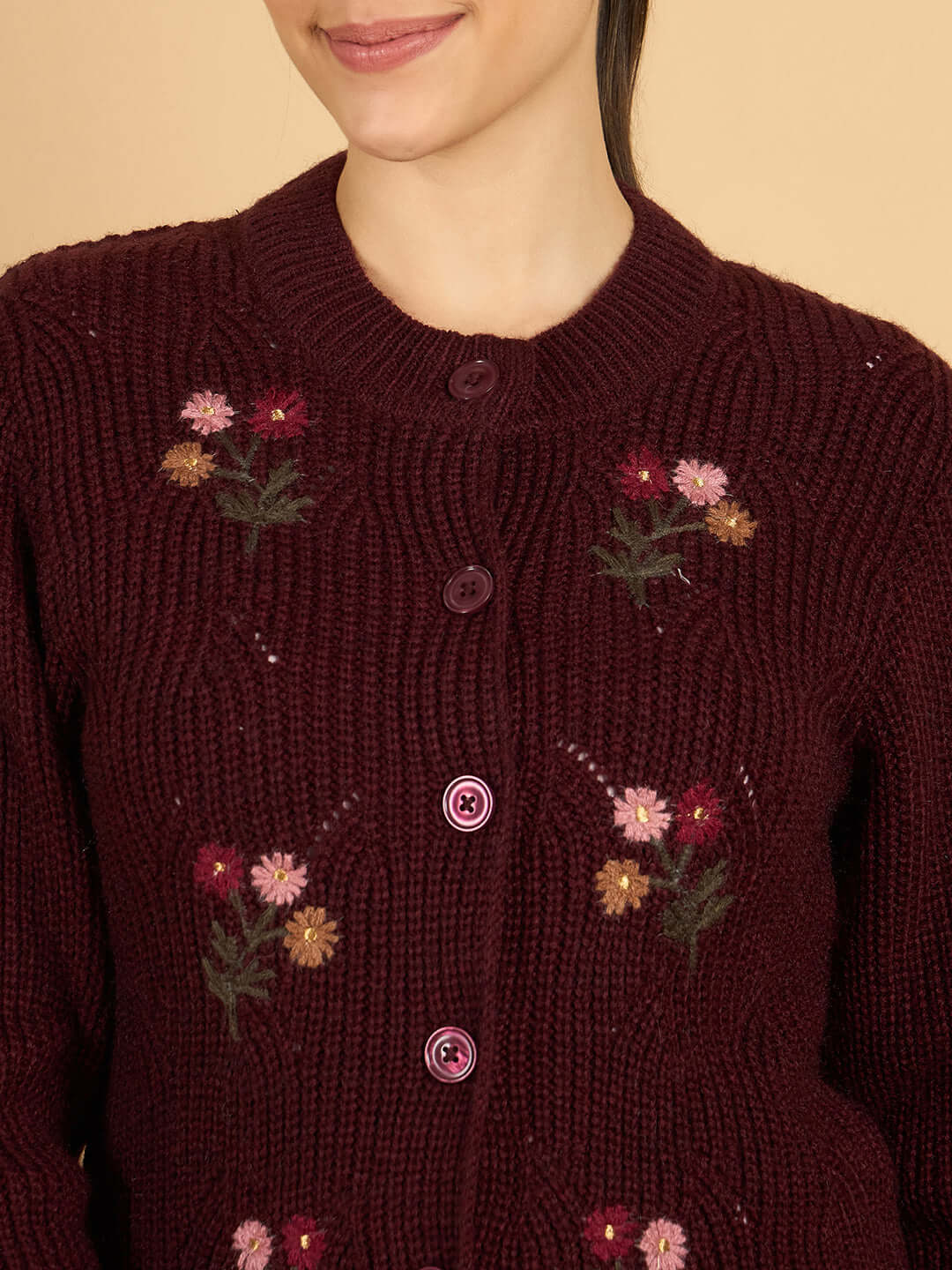 Woolen Cardigan for Womens