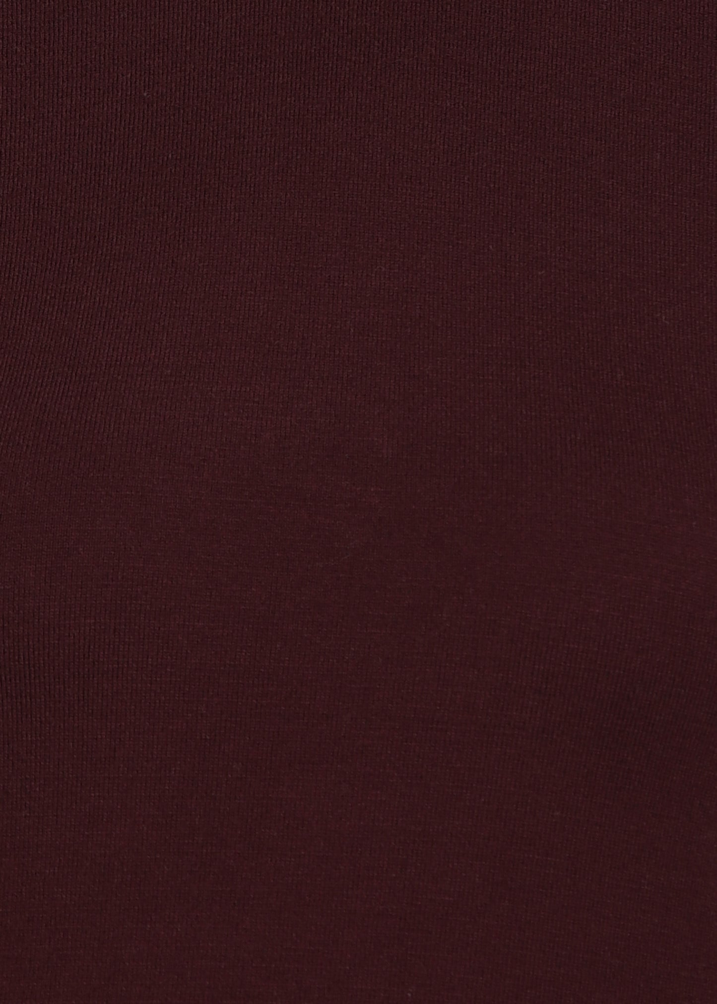 Women Solid Color Round Neck Half Sleeve Viscose T-Shirt Wine
