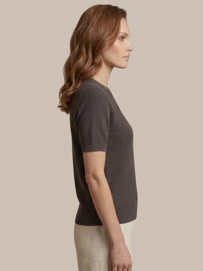 Clapton Knitted Summer Wear Textured Top Mixture