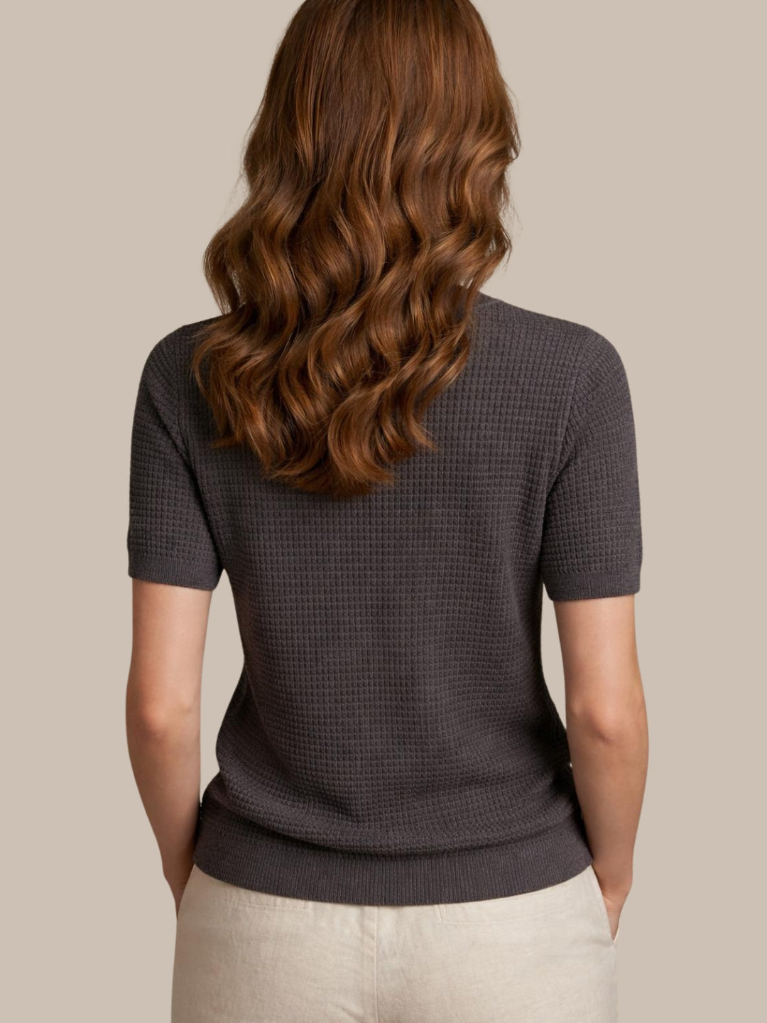 Clapton Knitted Summer Wear Textured Top Mixture