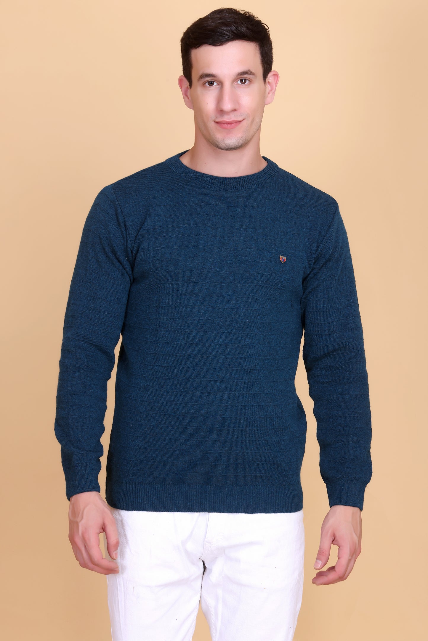 Round neck men sweater