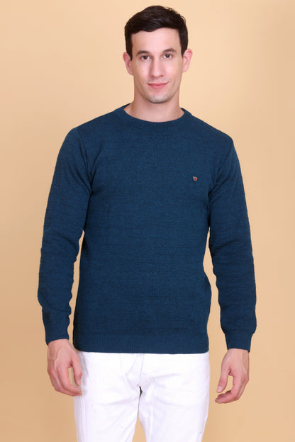 Round neck men sweater