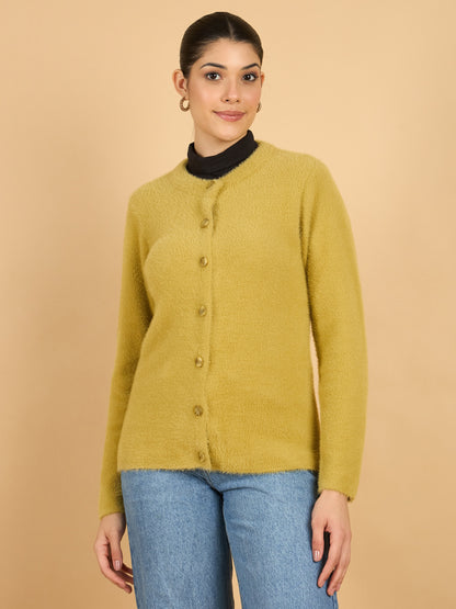 Mustard Winter Wear Women’S Cardigan