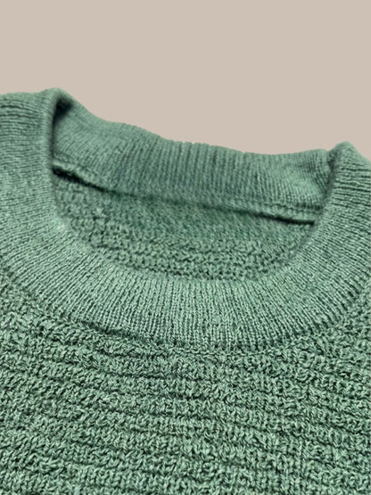 Clapton Knitted Summer Wear Textured Top Pista