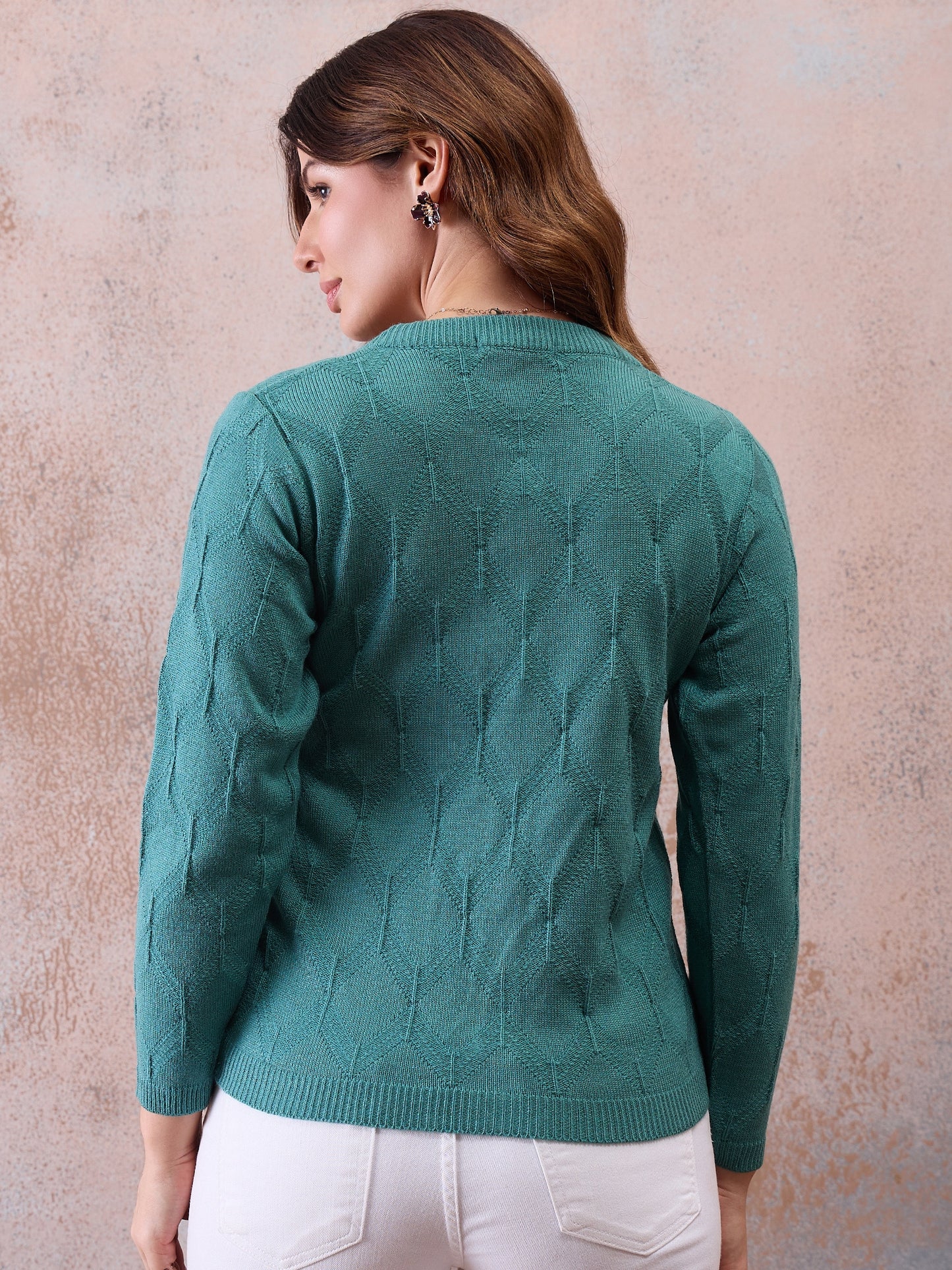 Women’s Embroidered Button-Front Knit Cardigan PISTA