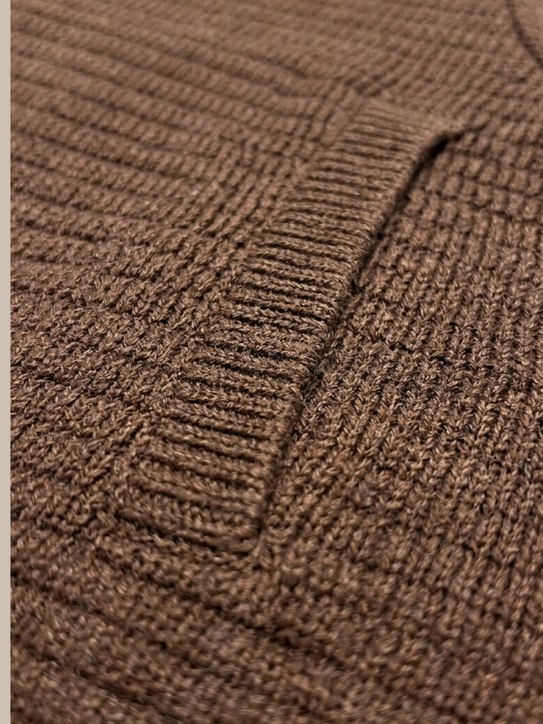 Clapton Knitted Summer Wear Textured Top Rust