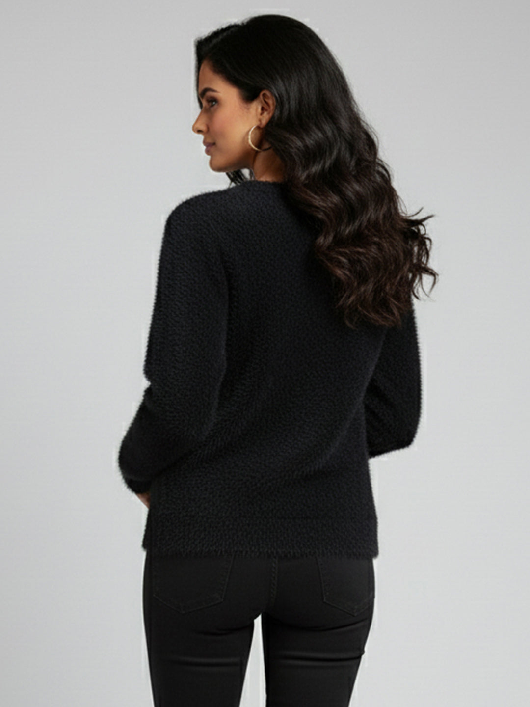 Hair Wool Winter Women's Cardigans