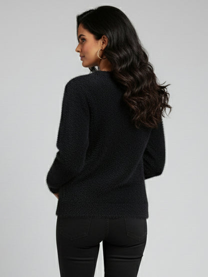 Hair Wool Winter Women's Cardigans