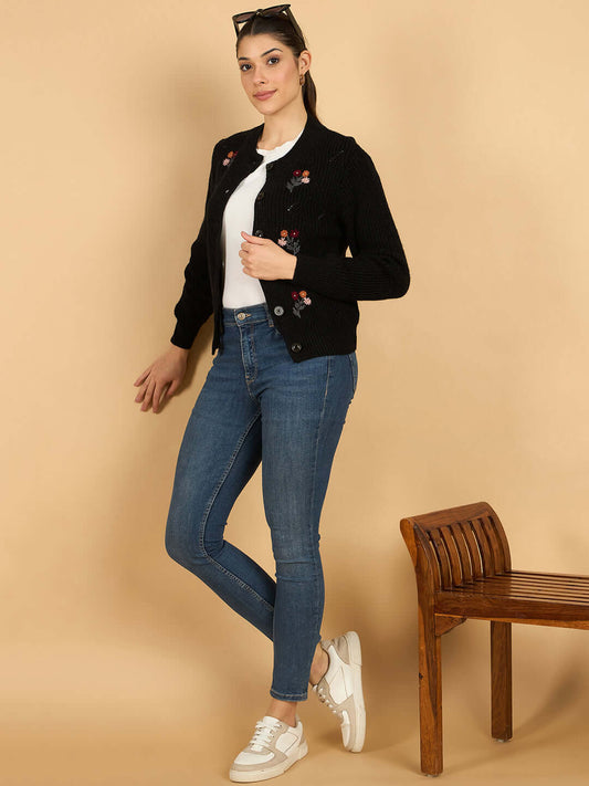 Woolen Cardigan for Womens