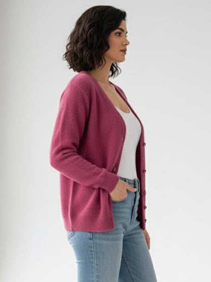 Hair Wool Winter Women's Cardigans