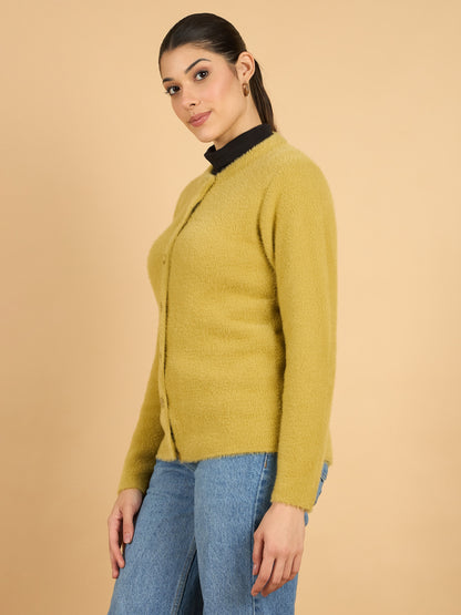 Mustard Winter Wear Women’S Cardigan