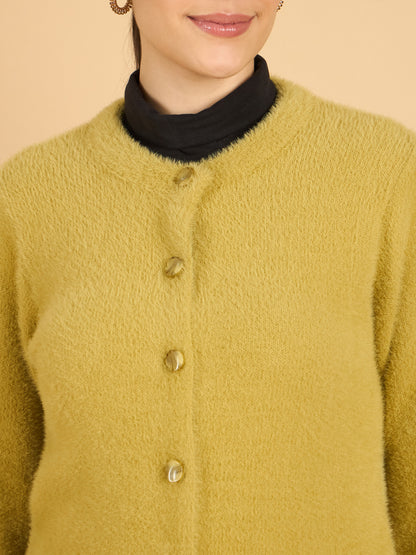 Mustard Winter Wear Women’S Cardigan