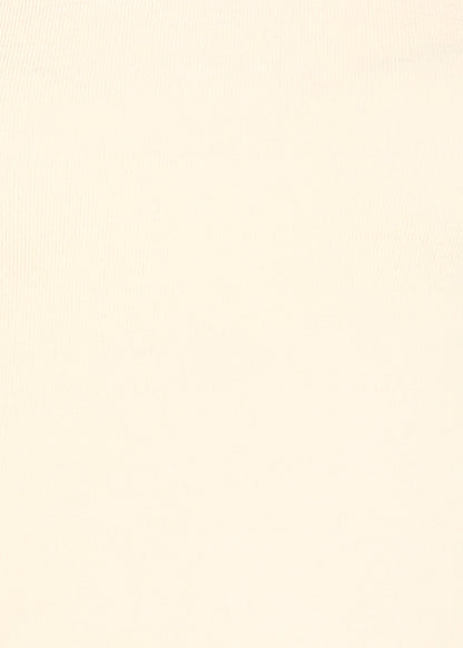 Women Solid Color Round Neck Half Sleeve Viscose T-Shirt Off White